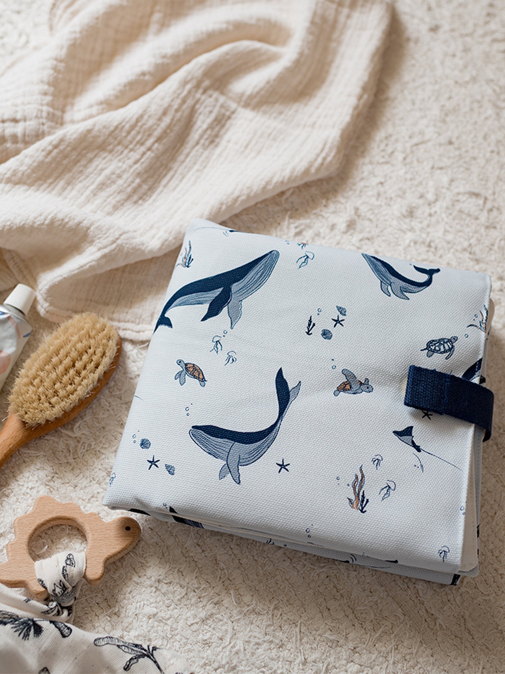 Couverture étanche Pour Cheval Horseware Amigo Hero Ripstop PLUS 100g - Bleu Marine & Gris