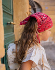 bandana-rouge-pour-enfant-et-femme-look-matchy-matchy-milinane