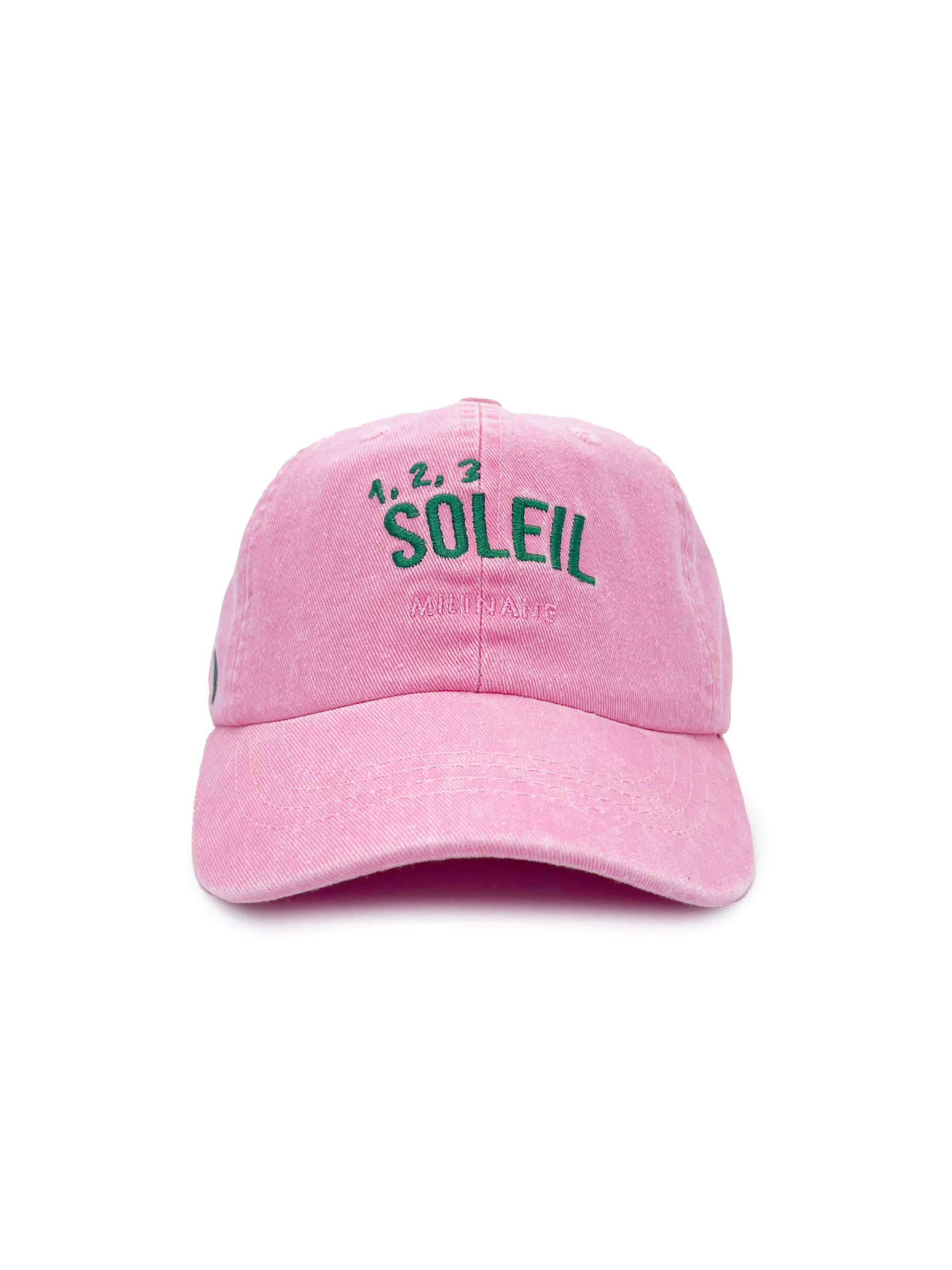 casquette-pour-fille-enfant-rose-coton-twill-delave-123-soleil-milinane