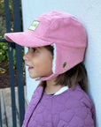 chapka-erika-enfant-bebe-rose-brebelle-rose-velours-sherpa-doux-chaud-hiver-porte-milinane2
