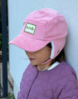 chapka-erika-enfant-bebe-rose-brebelle-rose-velours-sherpa-doux-chaud-hiver-porte-milinane