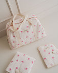 coffret-cadeau-naissance-sweetheart-coeurs-rayures-rose-sac-a-langer-matelas-a-langer-protege-carnet-de-sante-milinane