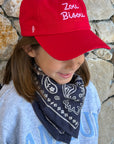 foulard-bleu-bandana-pour-enfant-et-adulte-milinane