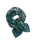 grand-foulard-femme-bandana-fleuri-bleu-vert-coton-100x100-accessoire-mode-milinane