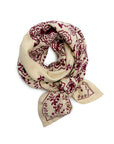 grand-foulard-femme-bandana-flower-ecru-bordeaux-fleuri-coton-100x100-accessoire-milinane
