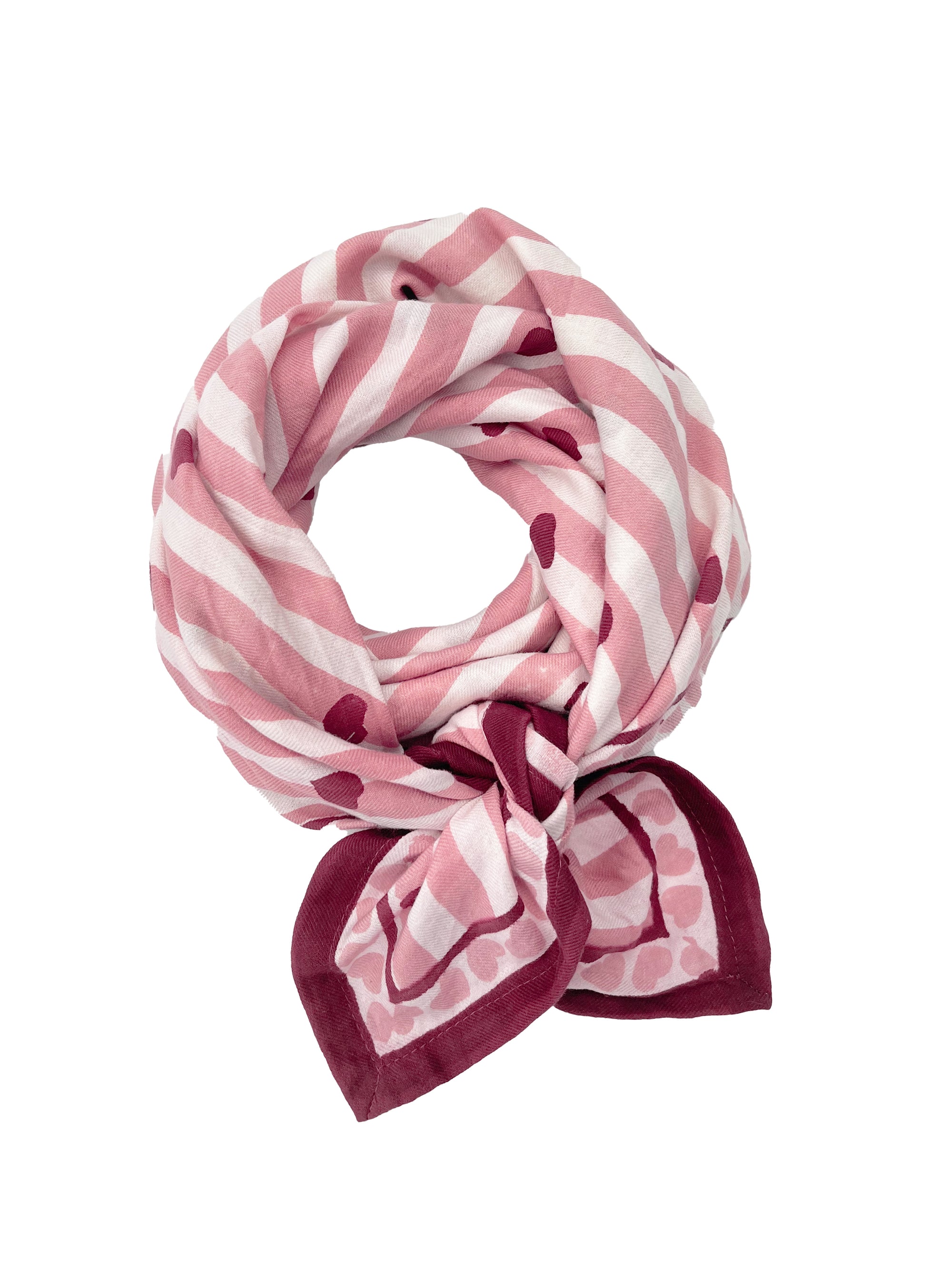 foulard-rayure-coeur-pour-femme-milinane