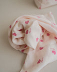 lot-de-2-langes-gaspard-sweetheart-coeurs-rayures-rose-bebe-milinane