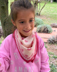 petit-foulard-enfant-adulte-sweetheart-coeur-rayure-damier-rose-oscar-milinane