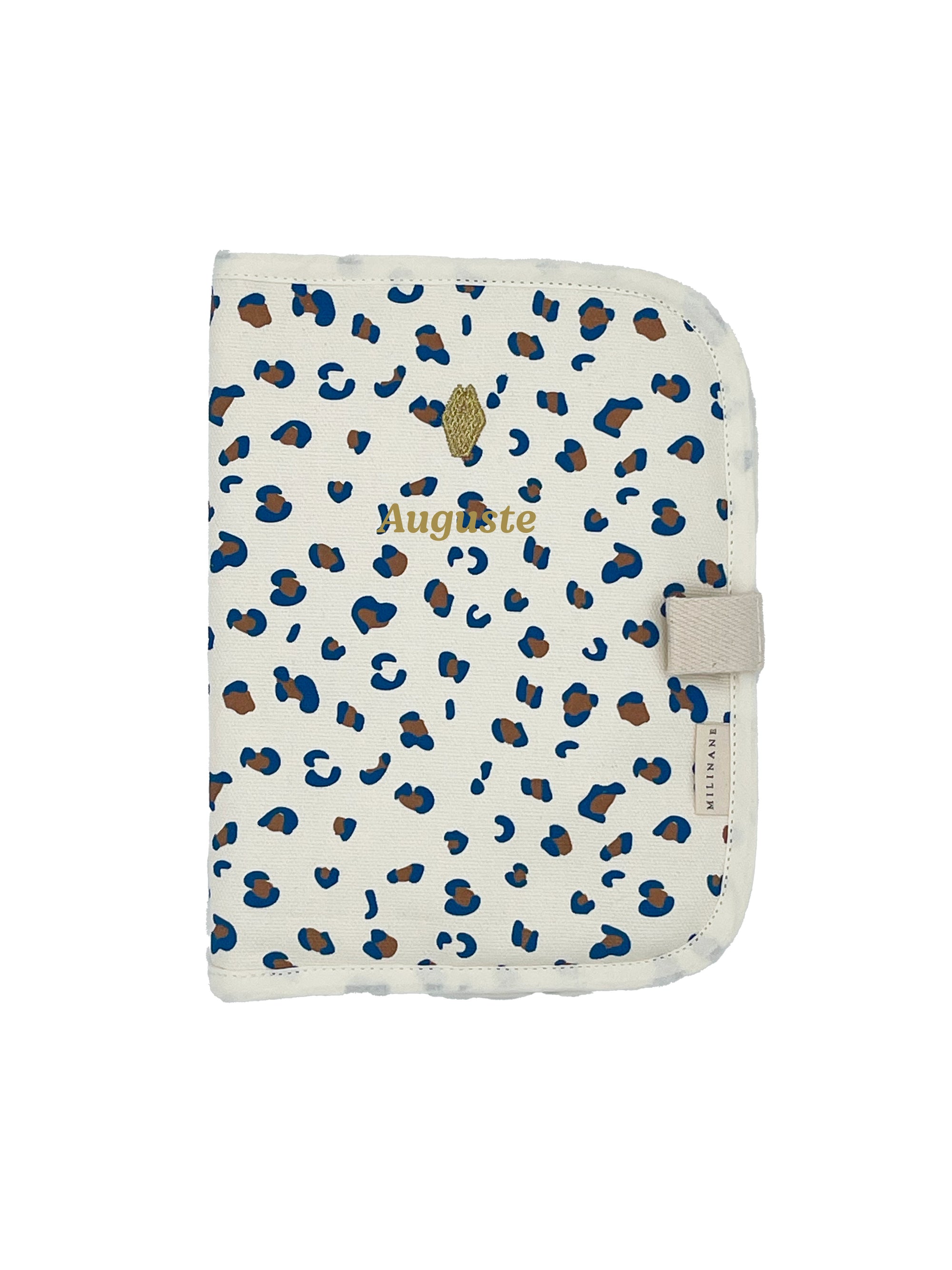 protege-carnet-de-sante-bebe-motif-leopard-personnalise-milinane
