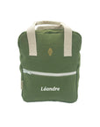 sac-a-dos-vert-olive-pour-bebe-milinane-personnalise