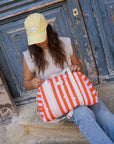 sac-a-langer-rayure-coeur-orange-et-rose-milinane