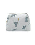 trousse de toilette en coton pour bébé imprimé éléphant milinane
