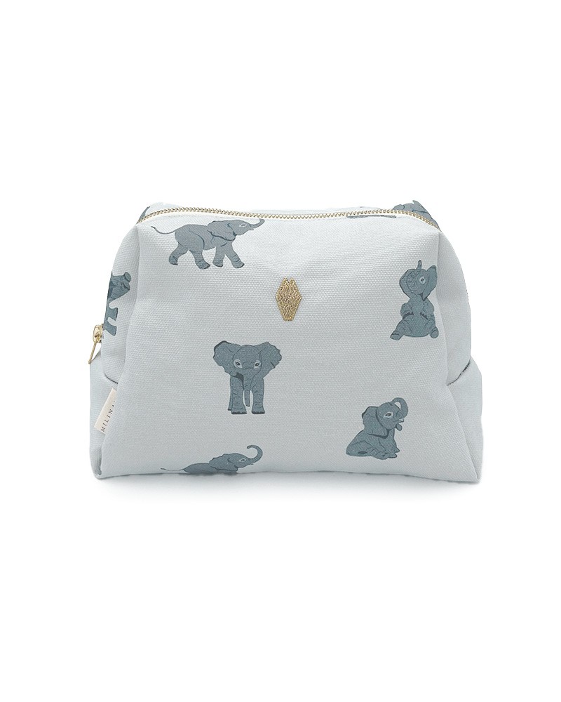 Trousse de toilette pour bébé - Imprimé éléphant - Pachy - Milinane