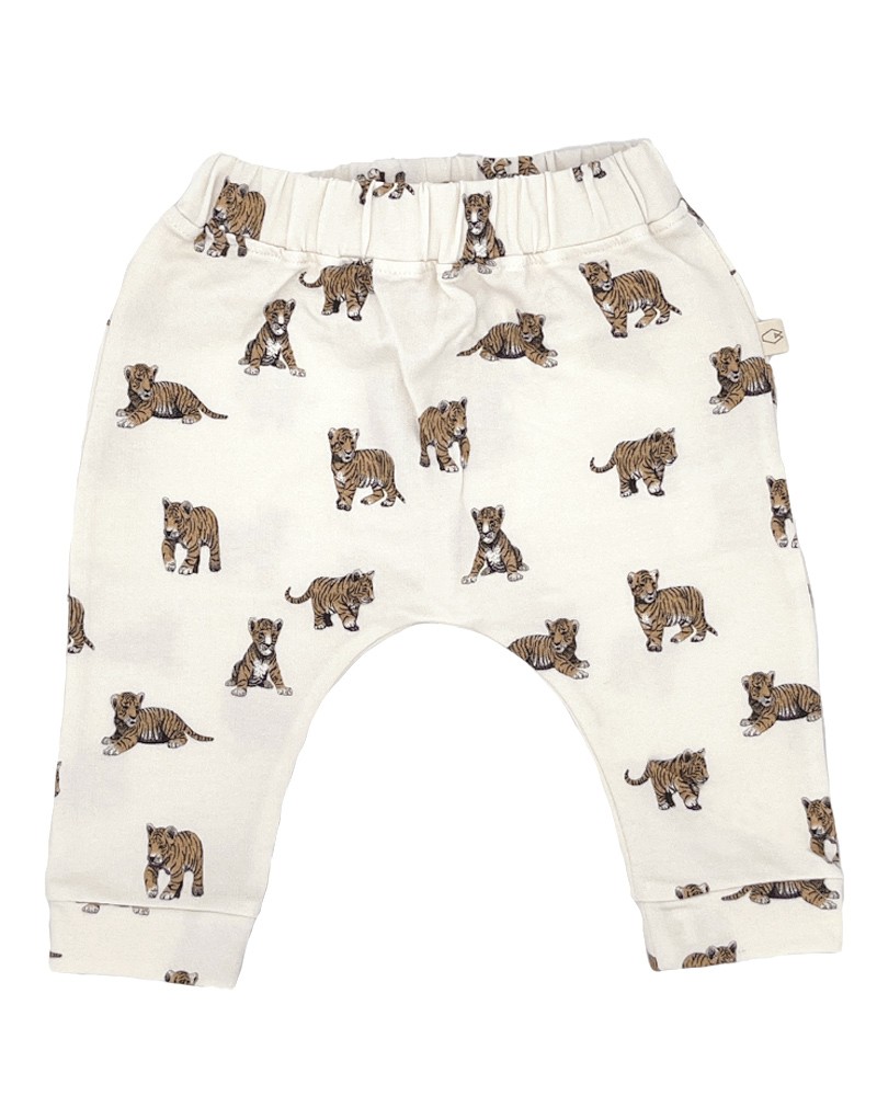 Patterned jogger pants for baby - Organic cotton - Milinane