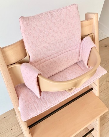 Assise de Chaise Haute couleur Rose - MILINANE