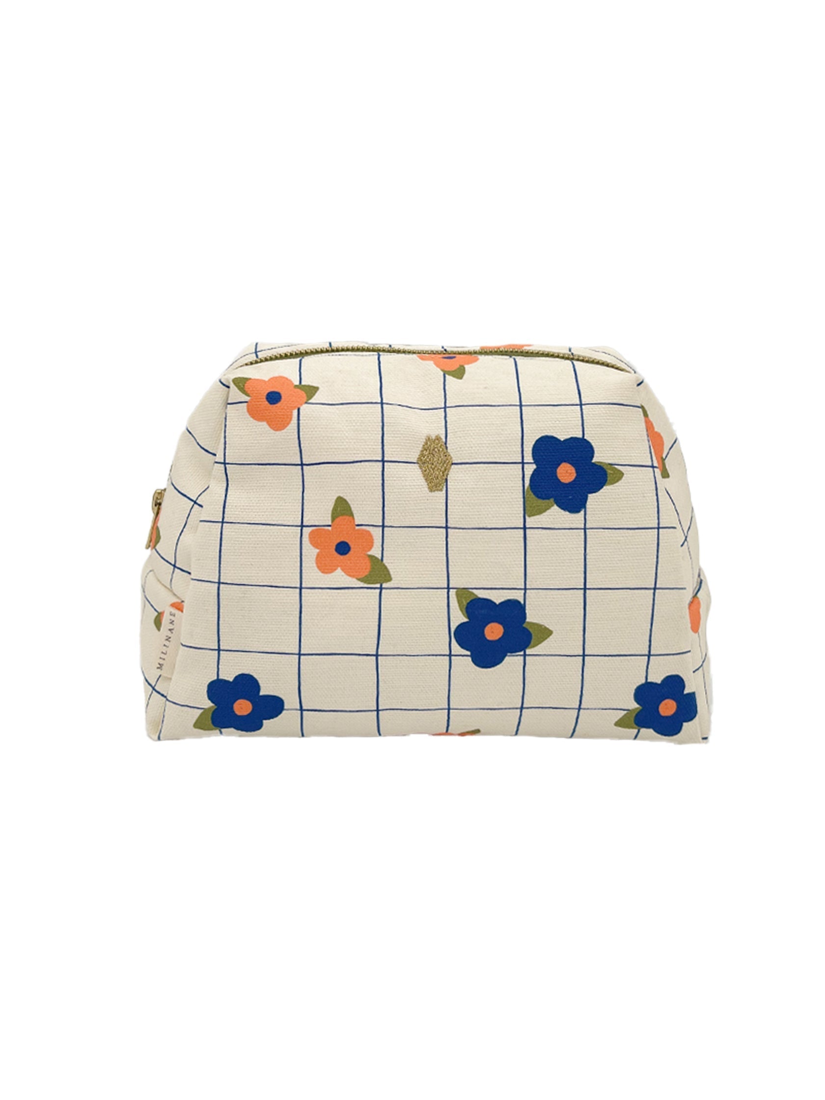 trousse de toilette fleurs pour bébé milinane