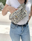 sac banane leopard