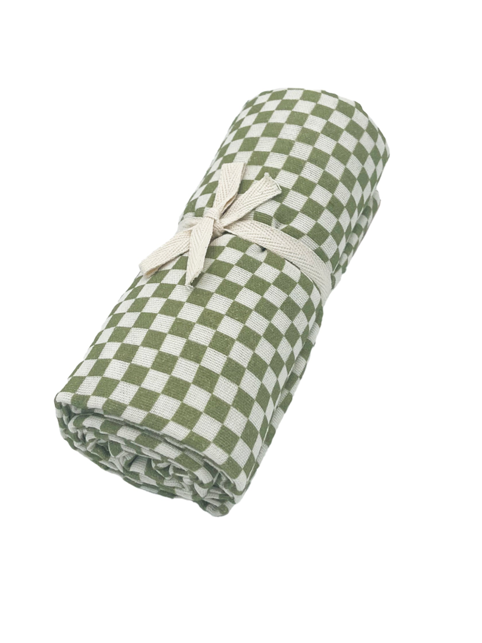 maxi lange damier en coton pour bébé