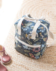 sac à dos bébé fleurs milinane