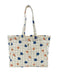 grand sac cabas fleurs en coton milinane