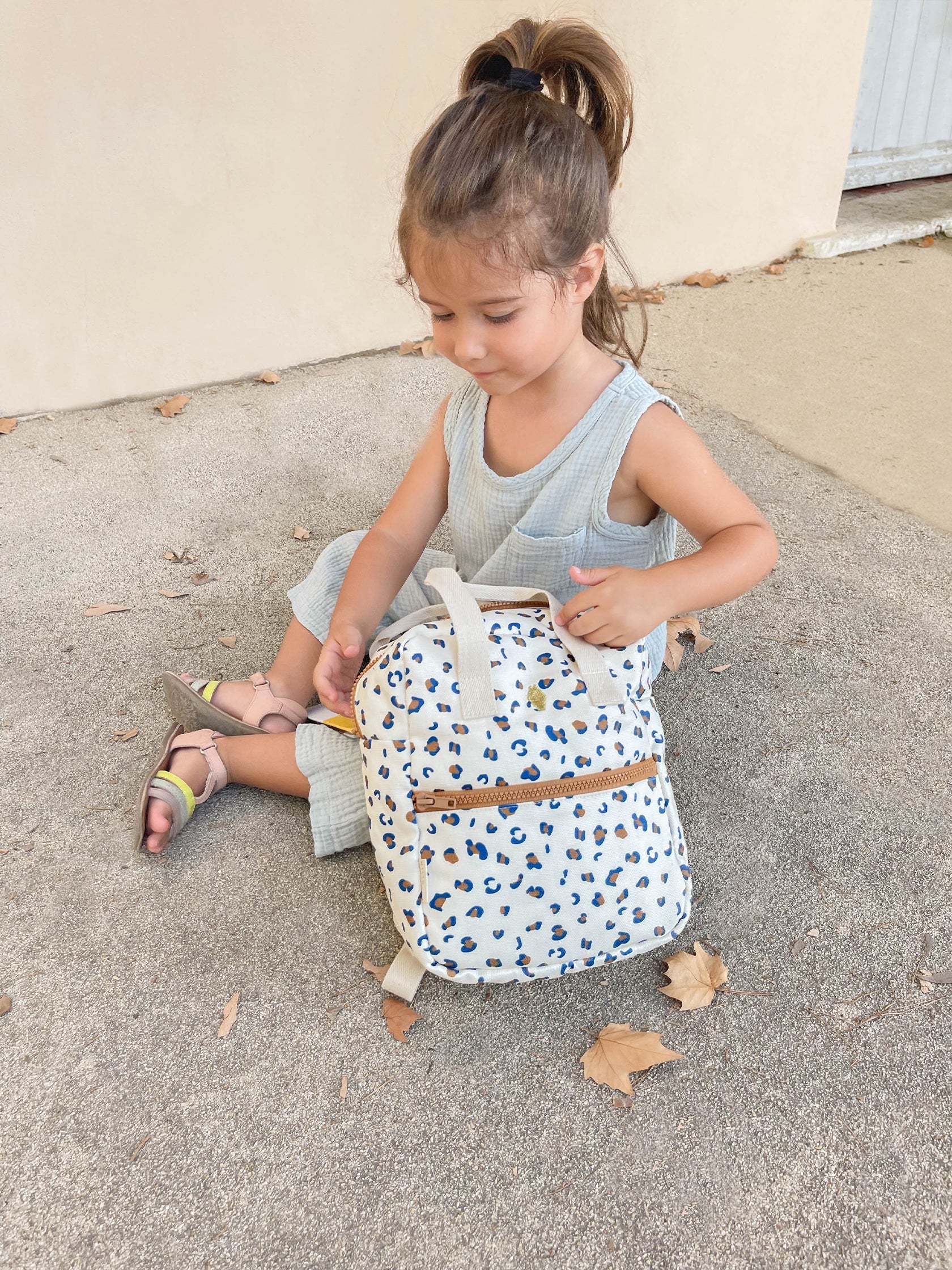 sac à dos bébé léopard graou milinane