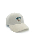 casquette Bad Ass Club blanche en velour pour femme