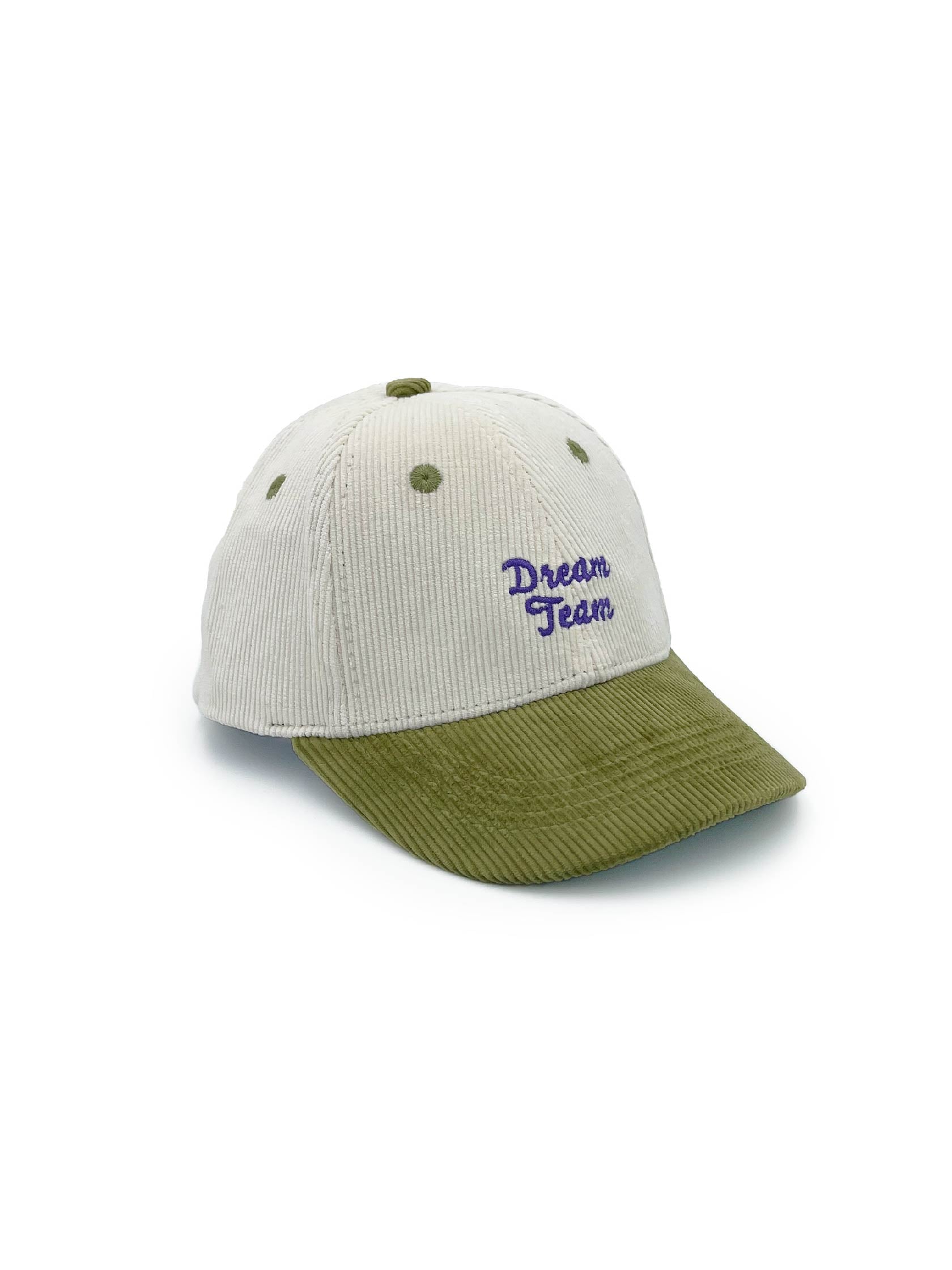 Casquette en velours Dream team pour enfant Milinane