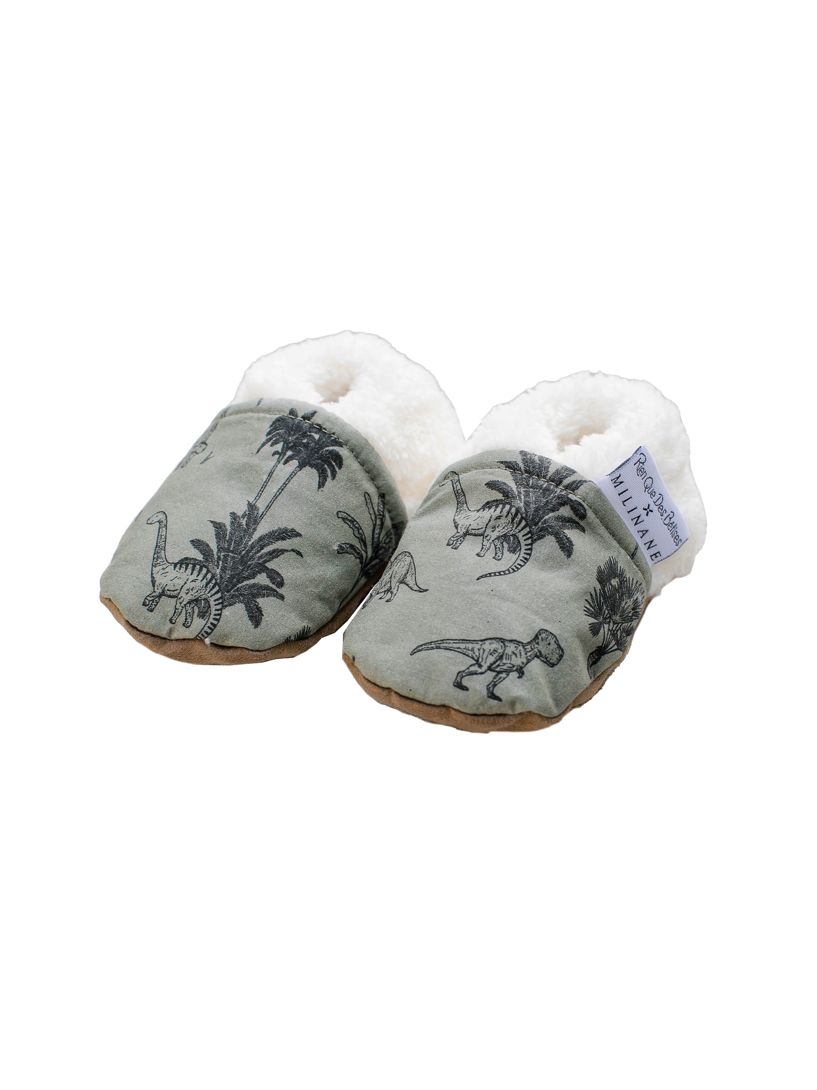 chaussons dinosaure pour bébé