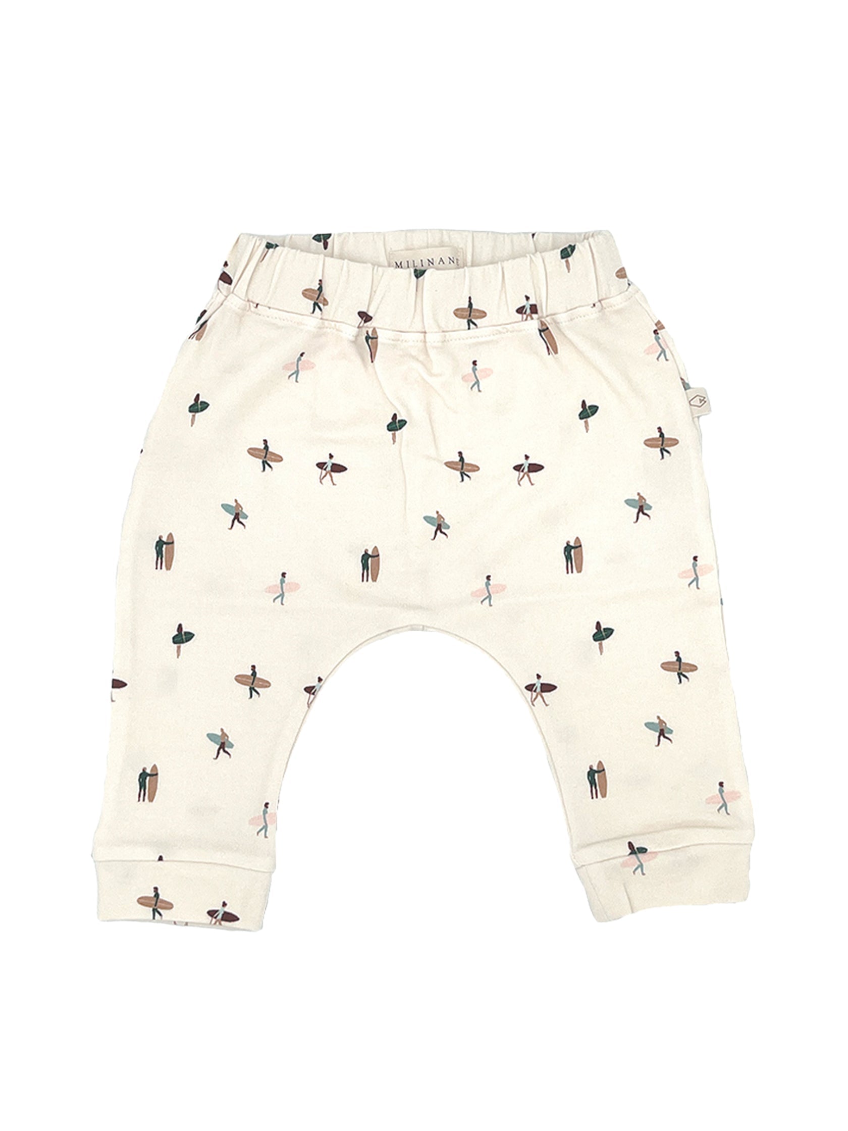 pantalon jogger tigre en coton pour bébé