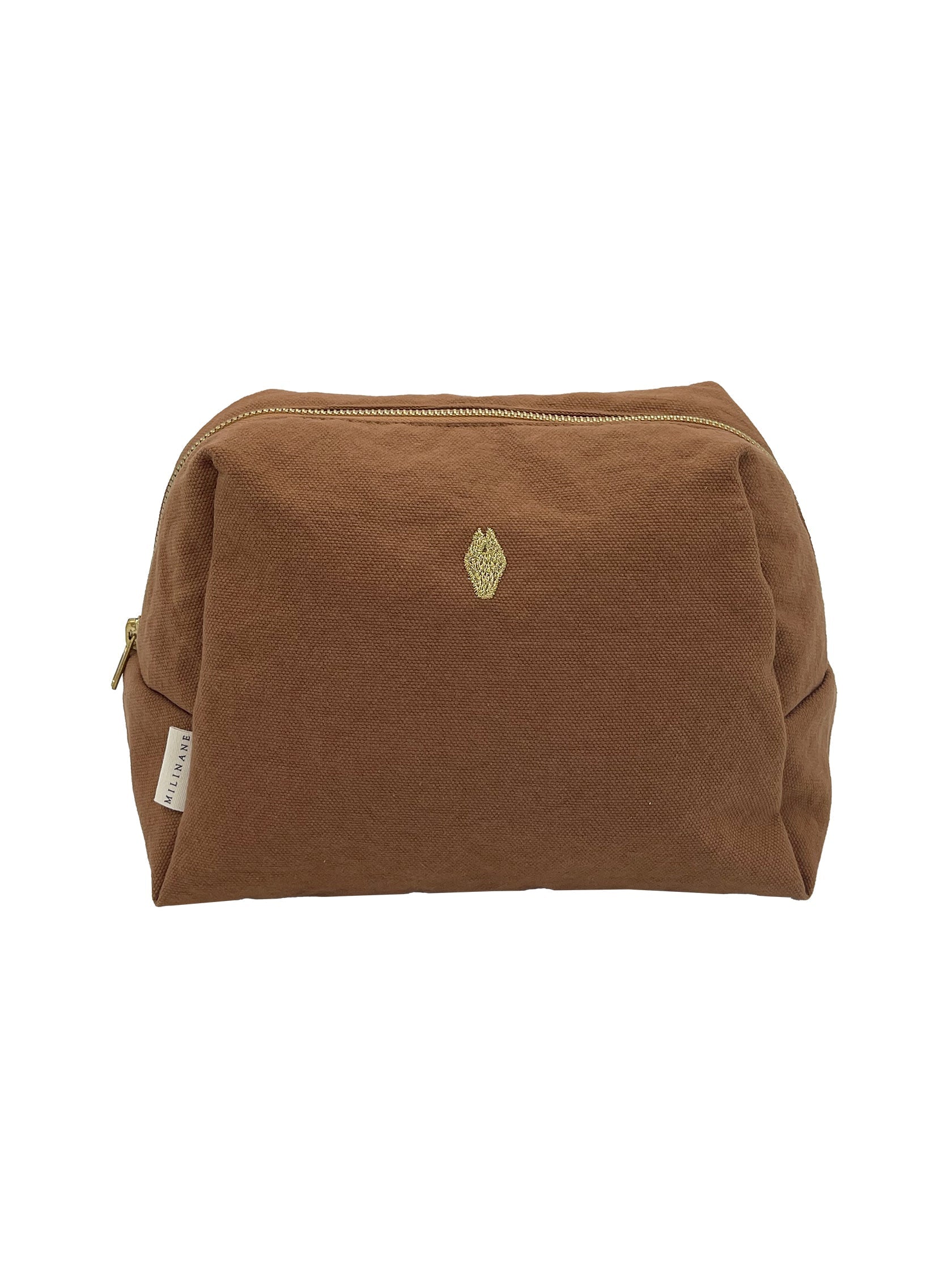 trousse de toilette camel pour bébé milinane