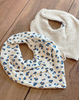 bavoir bandana léopard pour bébé milinane