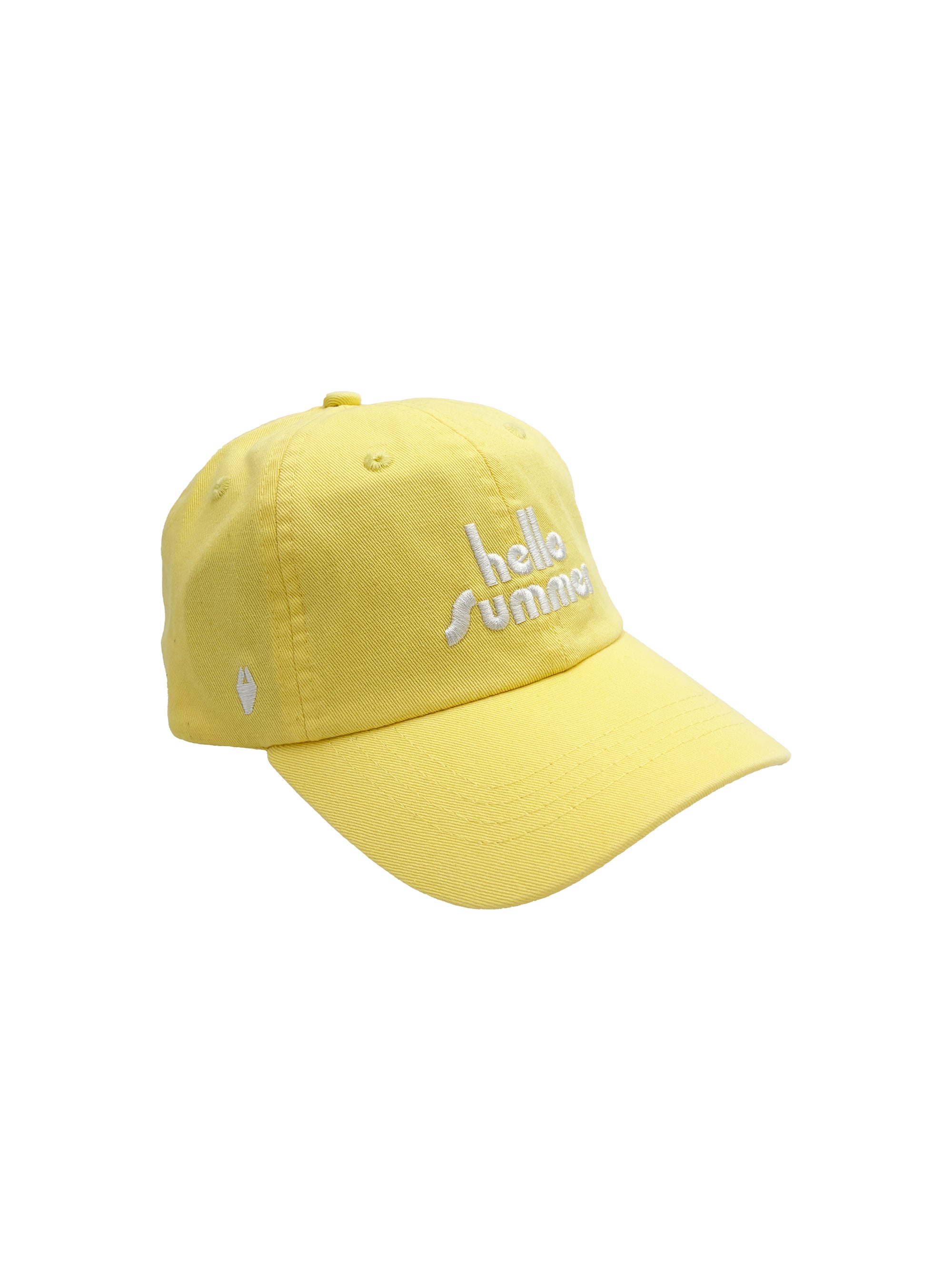 casquette-adulte-enfant-ajustable-jaune-ete-hello-summer-milinane