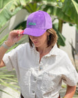 casquette-adulte-maman-colette-disco-dancing-queen-matchy-matchy-violet-vert-milinane