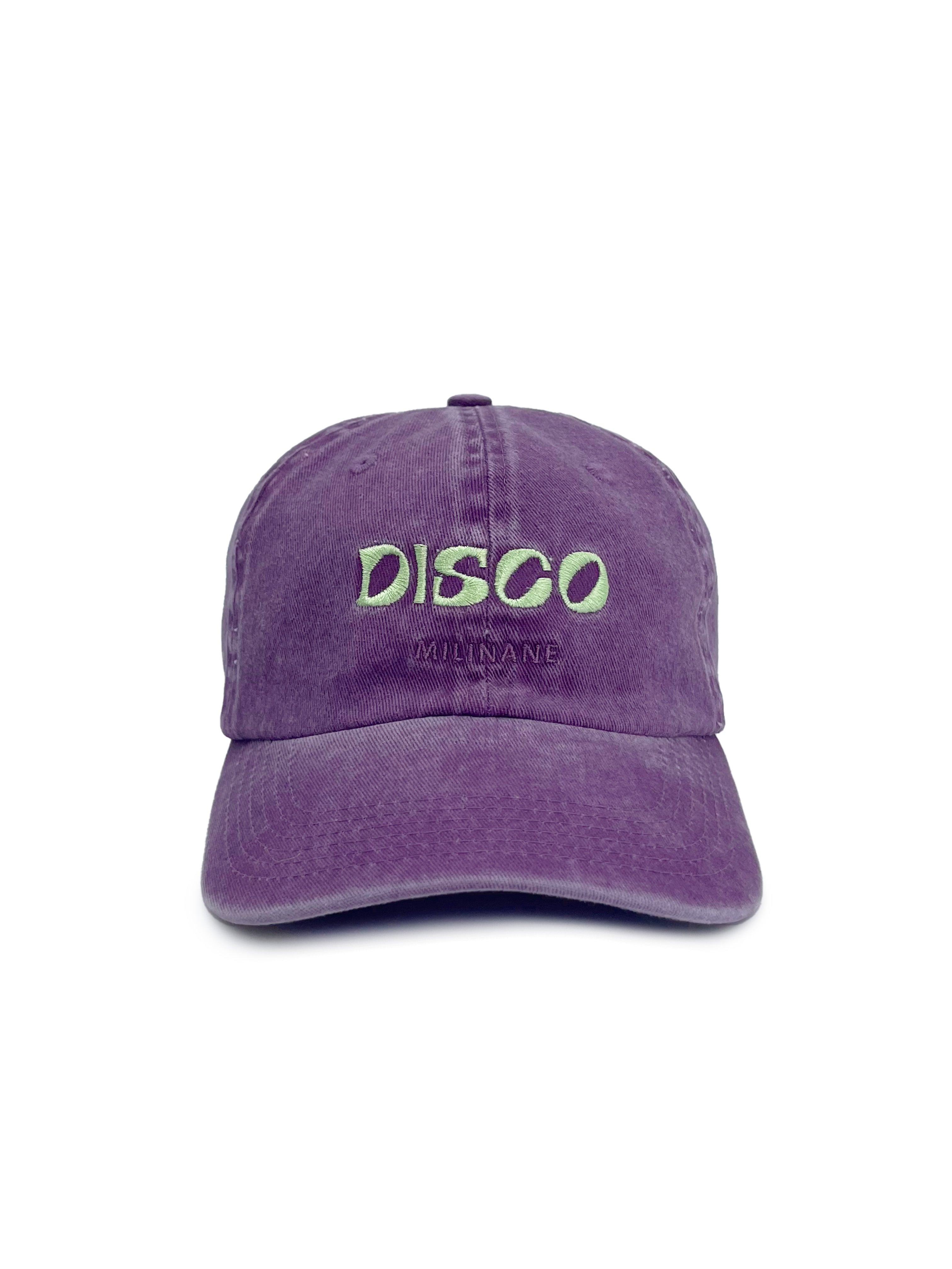 Adult Washed Cotton Disco Cap - Milinane