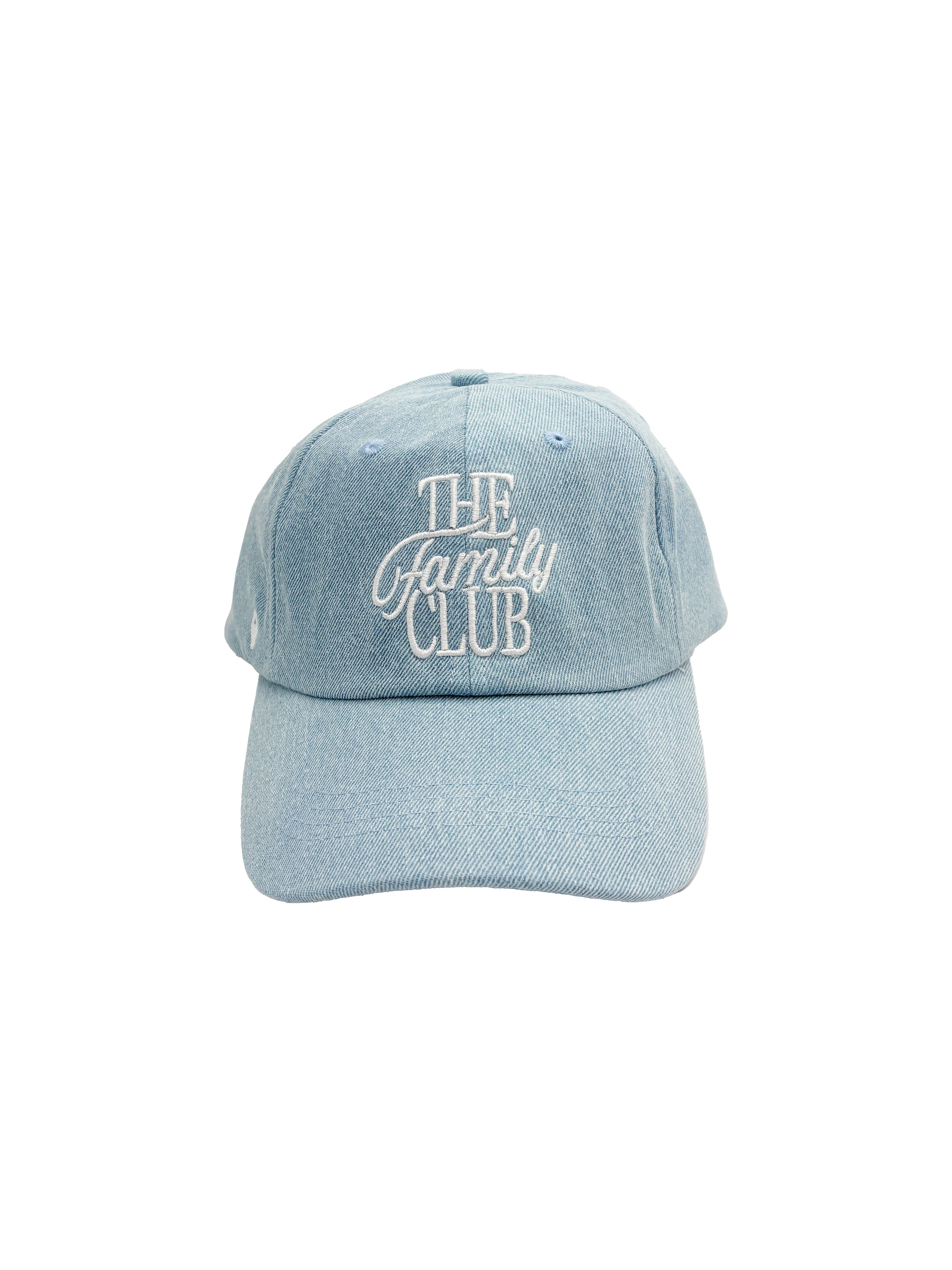 casquette-enfant-adulte-ajustable-face-bleu-ete-the-family-club-dad-cap-milinane