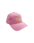 casquette-enfant-ajustable-cote-rose-ete-vanille-fraise-dad-cap-milinane