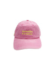 casquette-enfant-ajustable-face-rose-ete-vanille-fraise-dad-cap-milinane
