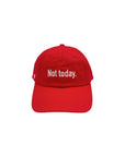 casquette-enfant-ajustable-face-rouge-ete-not-today-milinane