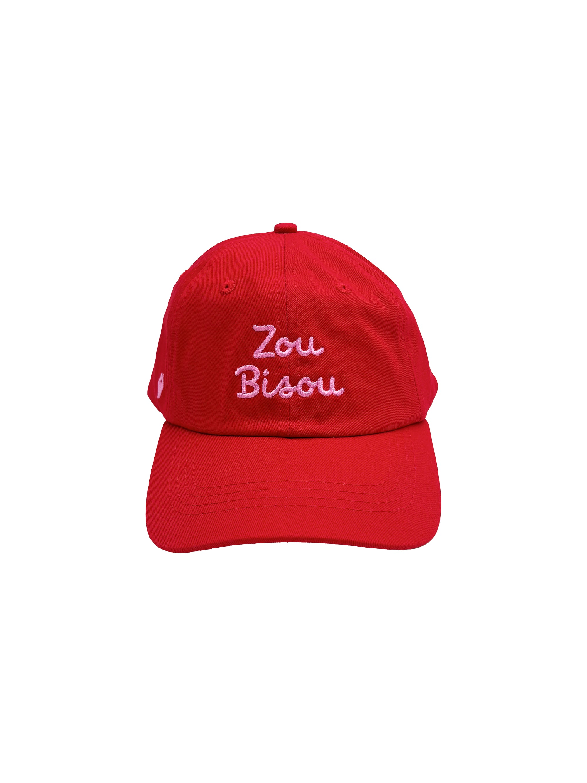 casquette-enfant-ajustable-face-rouge-ete-zou-bisou-dad-cap-milinane