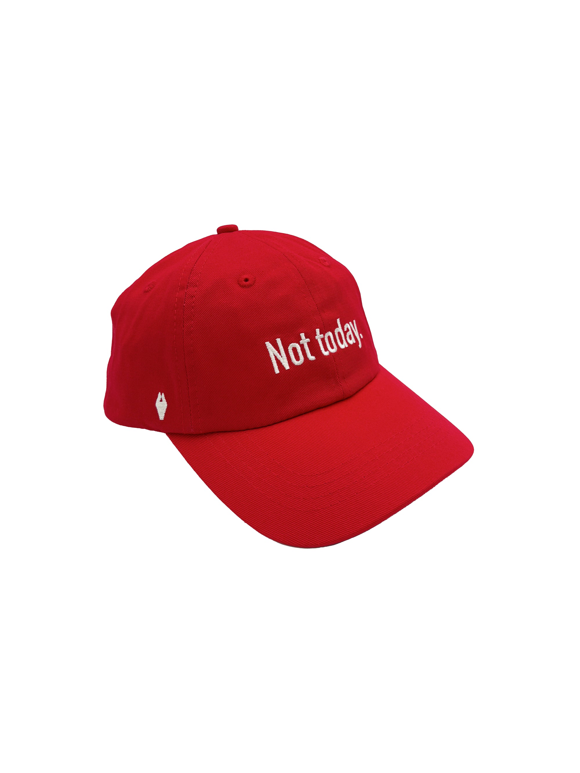 casquette-enfant-ajustable-rouge-ete-not-today-milinane