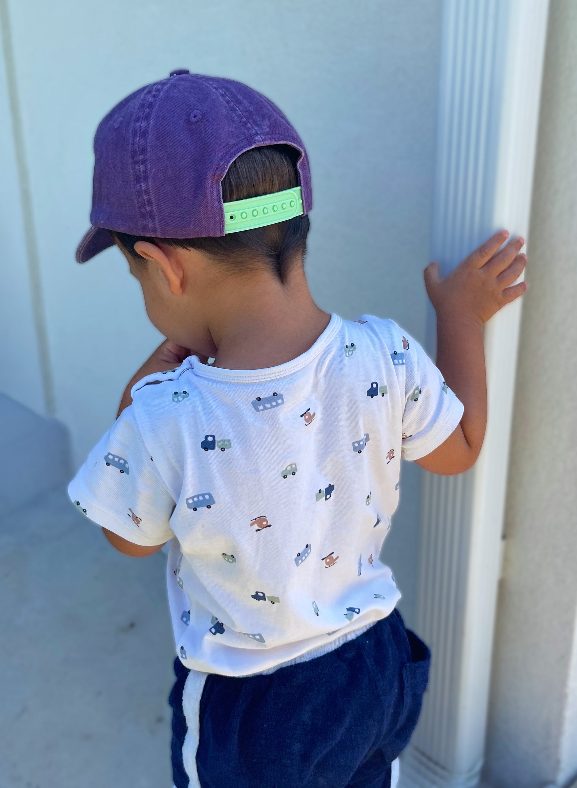 casquette-enfant-violette-delavee-twill-milinane