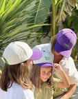 casquette hiver violette matchy maman et enfant milinane