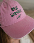 casquette-pour-femme-rose-en-coton-texte-best-daronne-milinane
