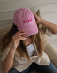 casquette-rose-pour-femme-rose-piscine-en-coton-dad-cap-milinane