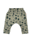 pantalon jogger dinosaure en coton pour bébé