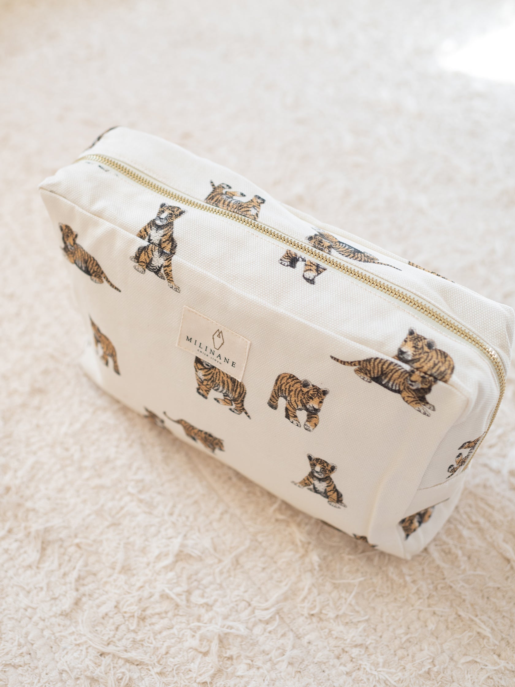 trousse de toilette tigre pour bébé