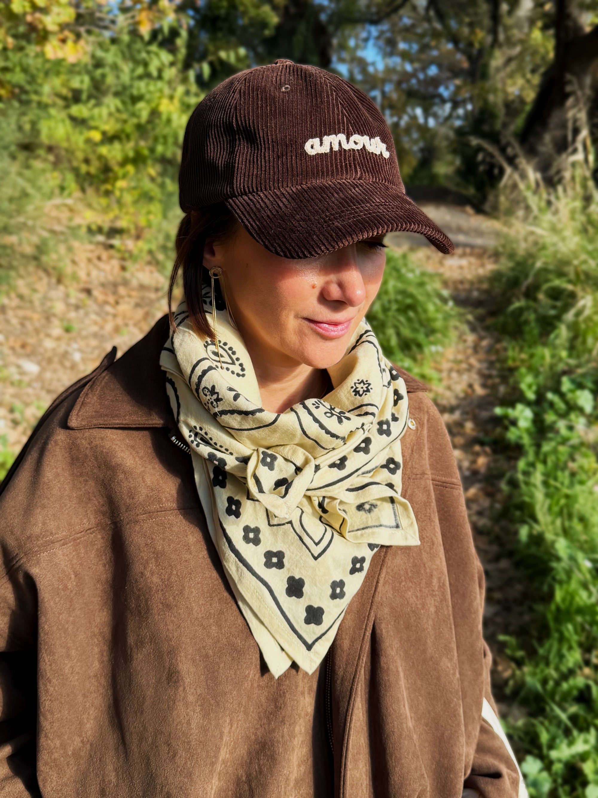 foulard-bandana-beige-blanc-casse-pour-femme-milinane