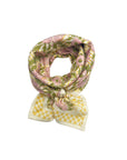 foulard-oscar-pivoine-jaune-rose-rayure-fleur-carreaux-damier-grand-adulte-milinane