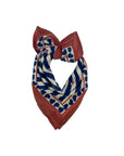 grand-petit-foulard-brique-ecru-bleu-marine-rayures-coeurs-plie-milinane