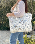 grand sac cabas en coton milinane Milinane